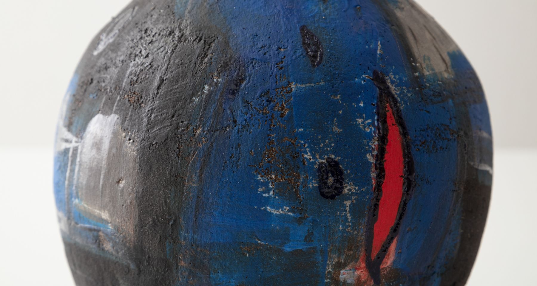 The World Through The Blue, 蒼の世界 2 Handmade Ceramic Vase Unique Edition by Fort Makers