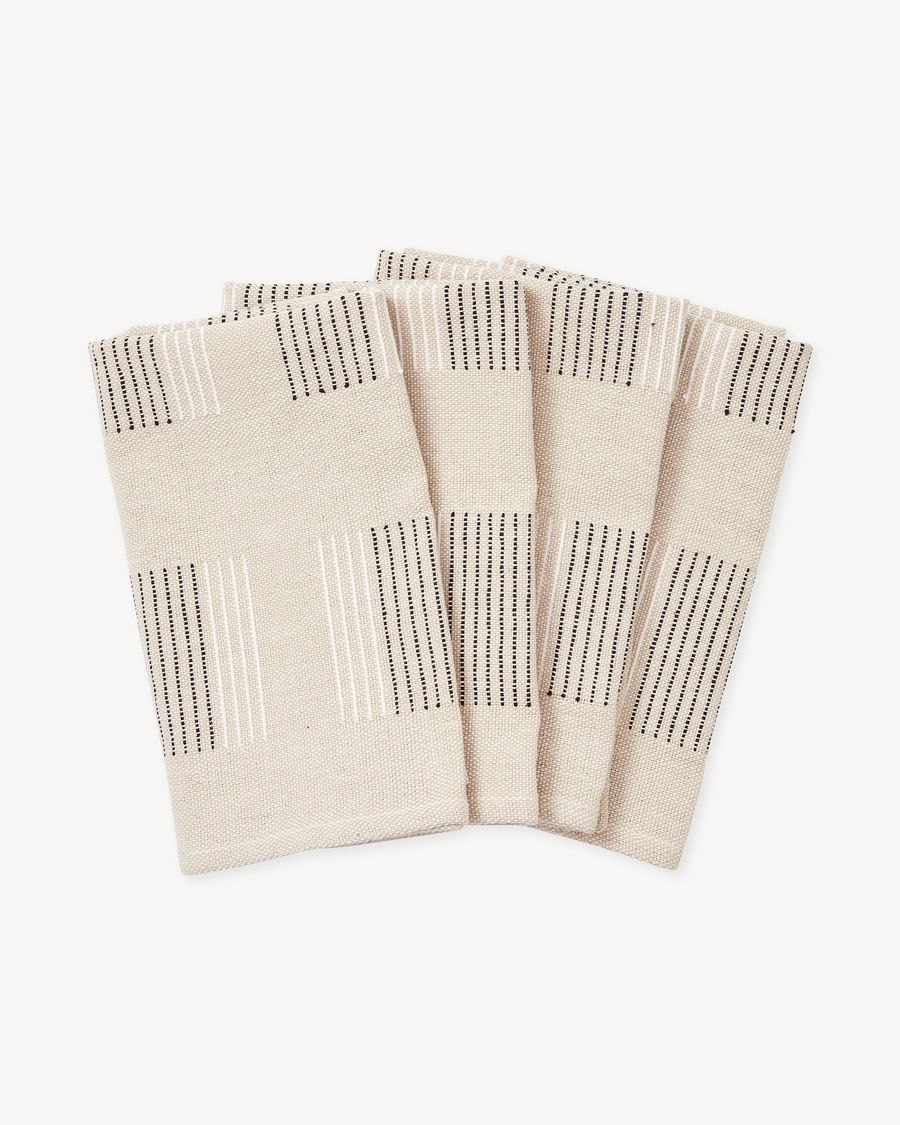 Stacks Napkins Stone
