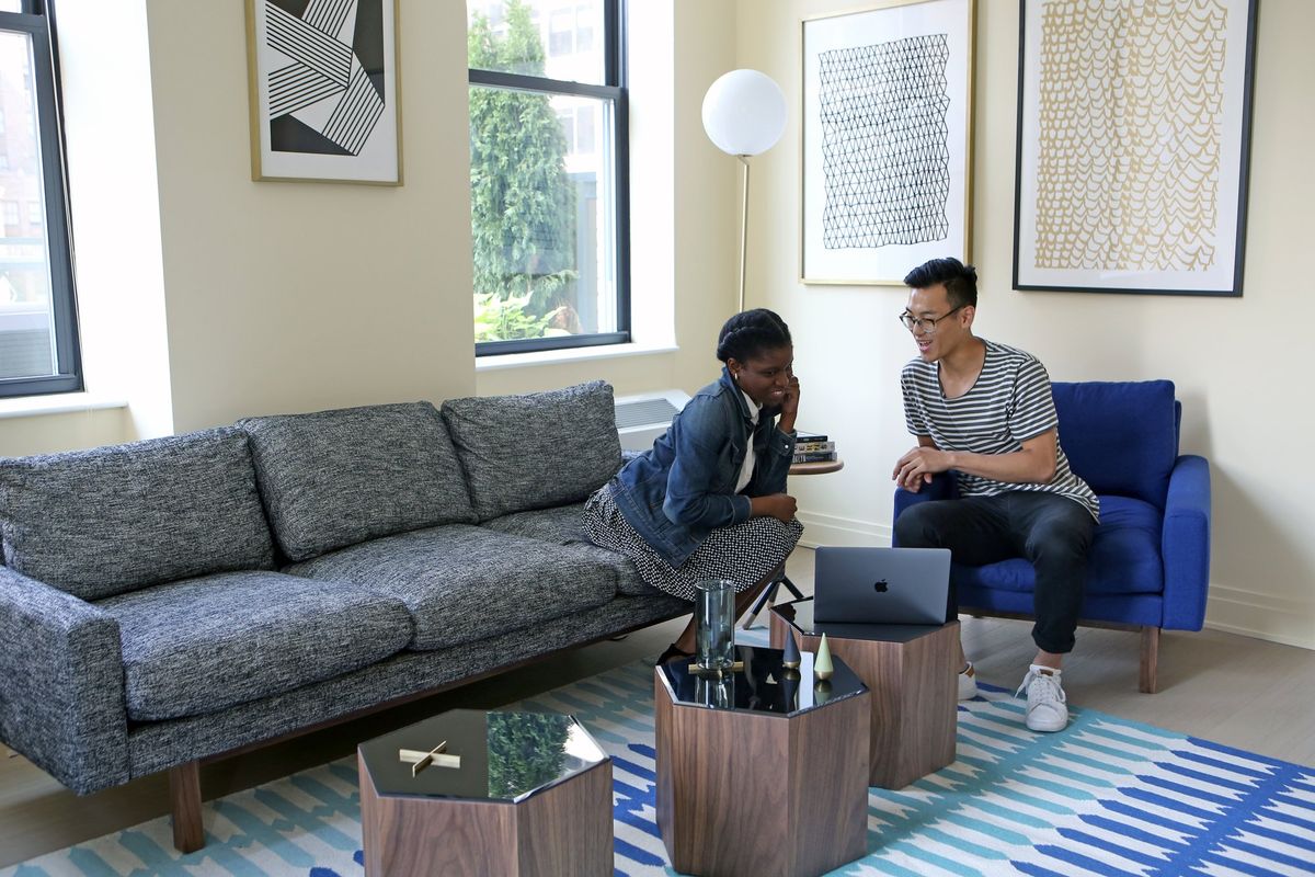 70 Pine Resident Lounge