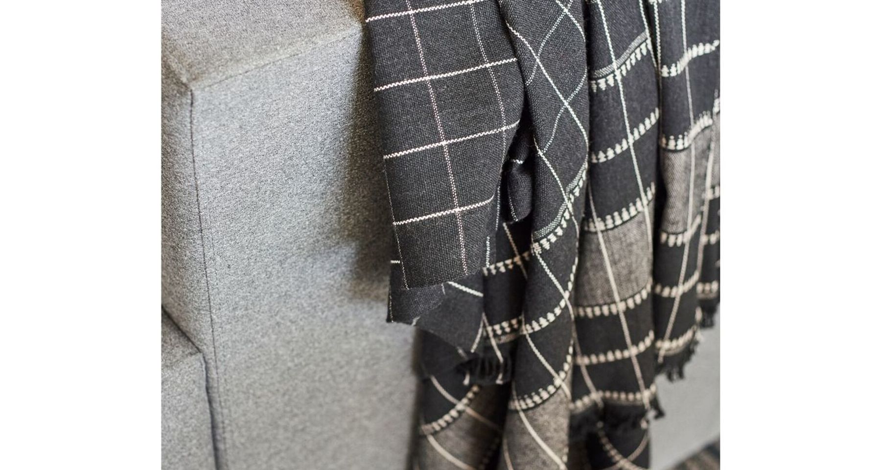 Charco Organic Cotton Throw by Studio Variously