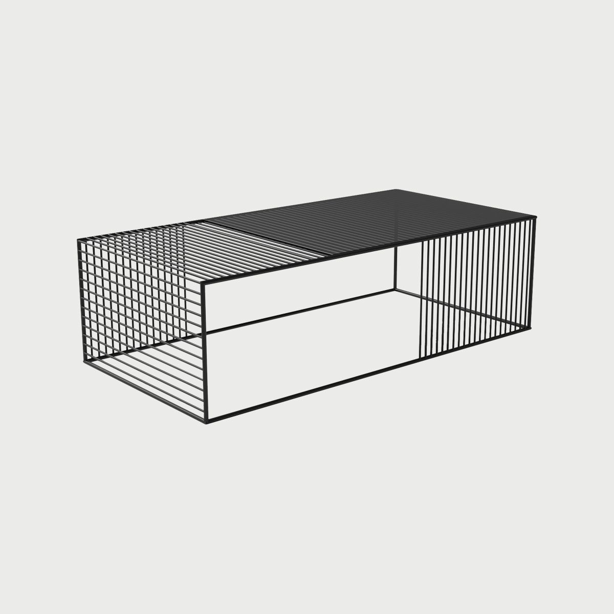 Wire Coffee Table - Rectangle