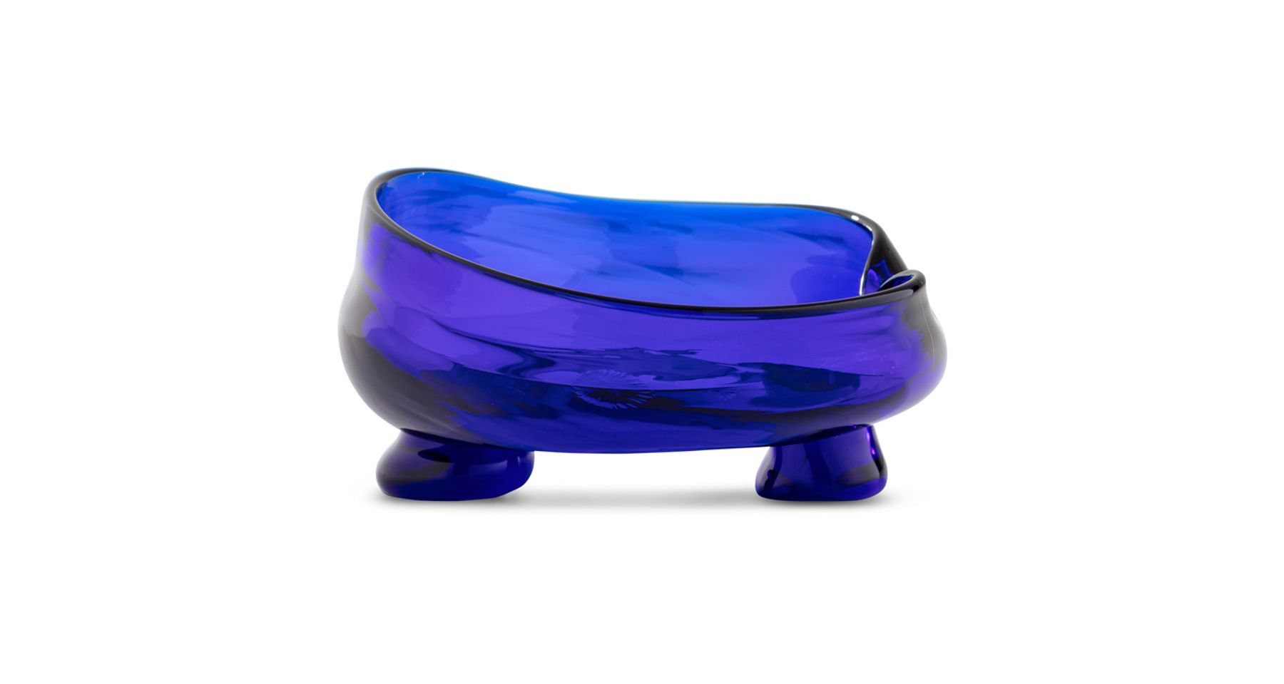 Rolling Wave Handmade Glass Vessel Unique Edition by Fort Makers