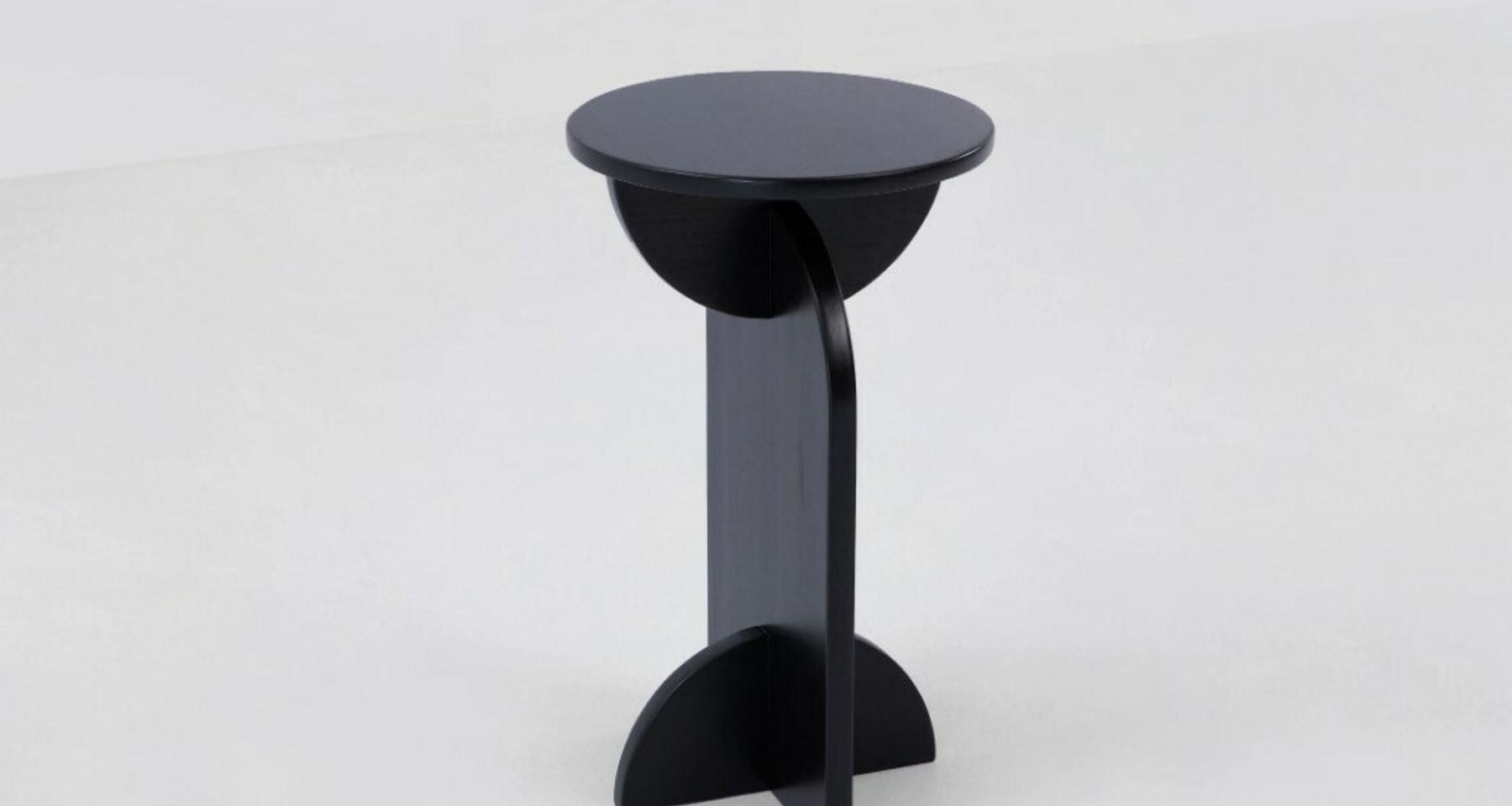 Crescent End Table by Sun at Six
