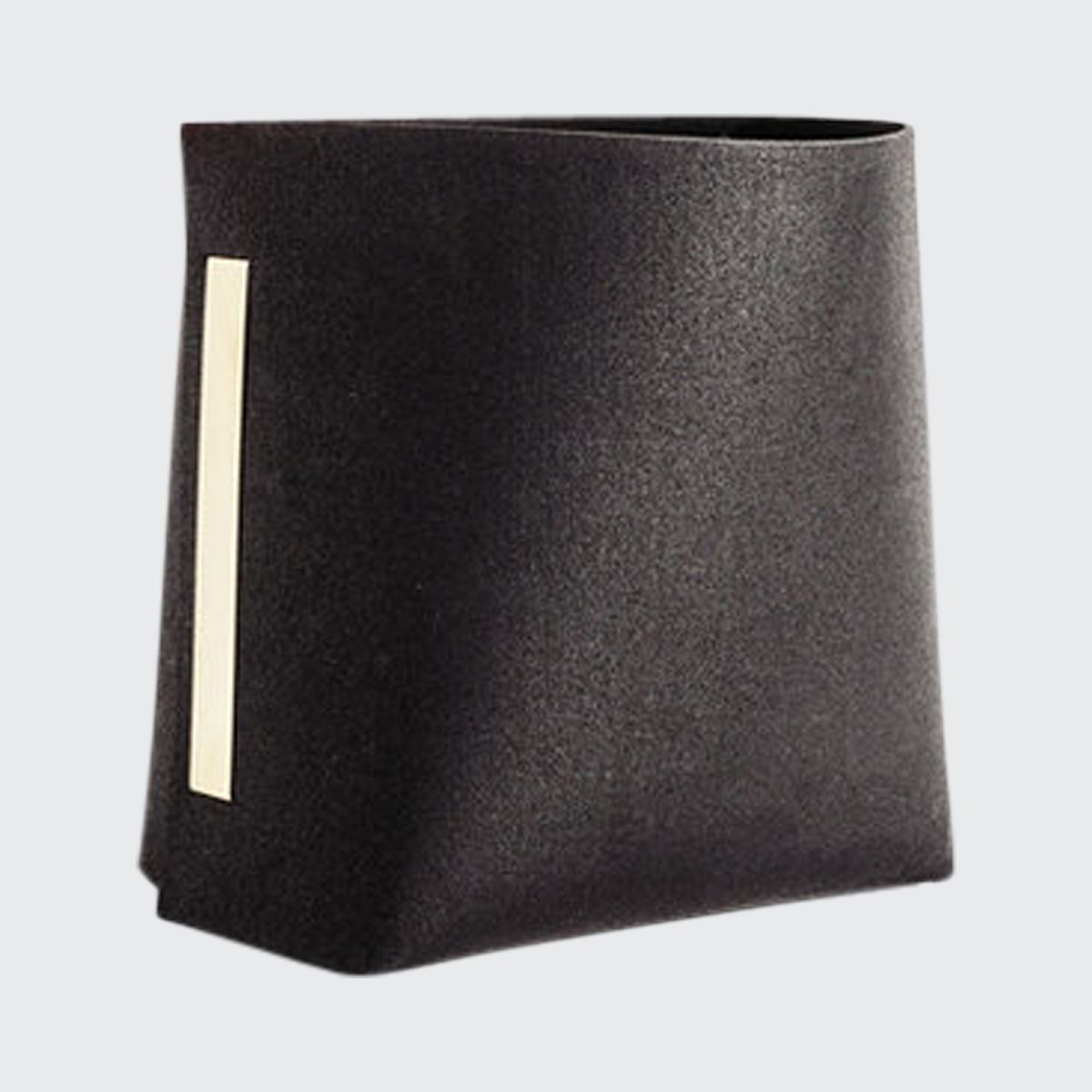 Rubber and Brass Bin