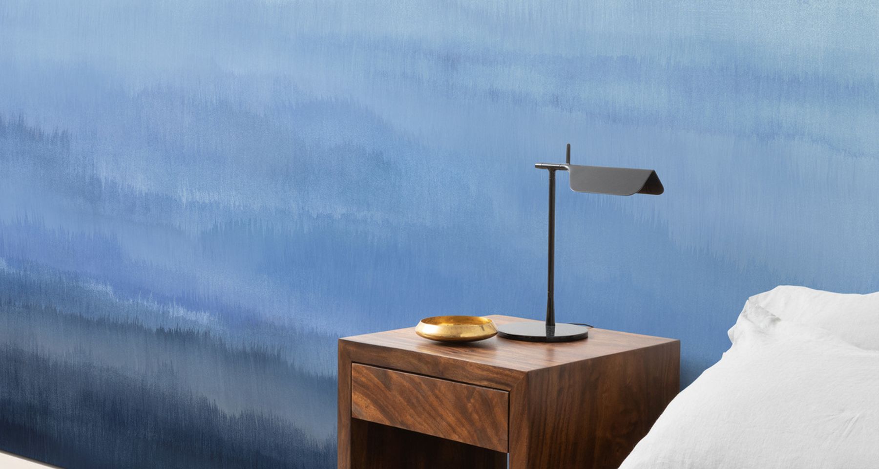 AZURITE (Fragments Collection) by Calico Wallpaper