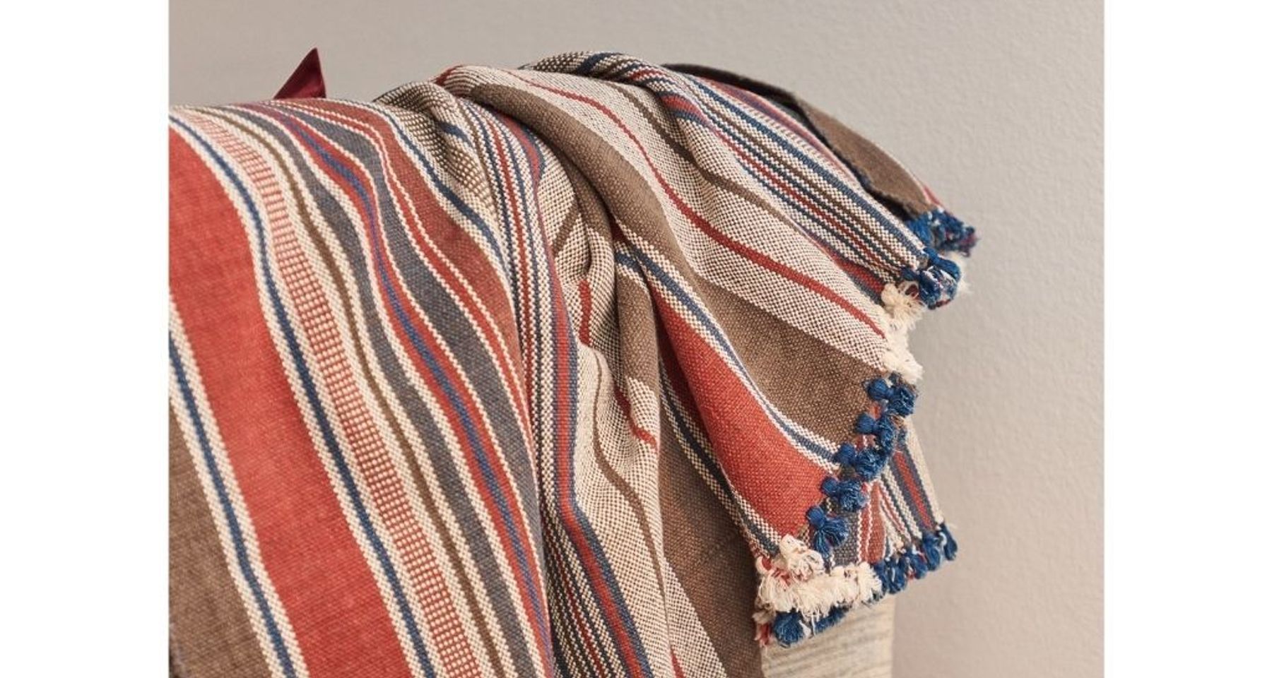 Aasana Organic Cotton Throw by Studio Variously