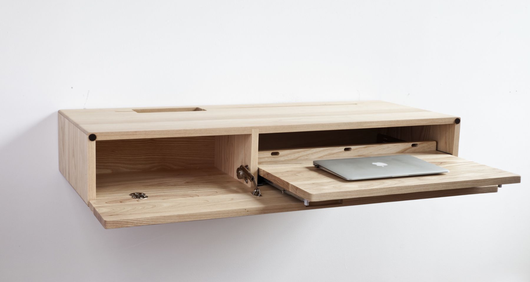 Ledge Wall Mounted Desk by Fin