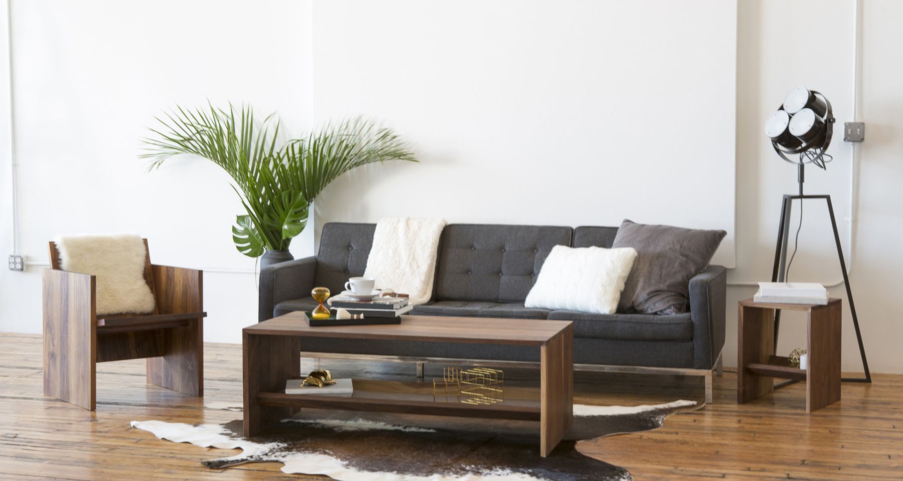 Grain X Grit Side Table  by Thislexik