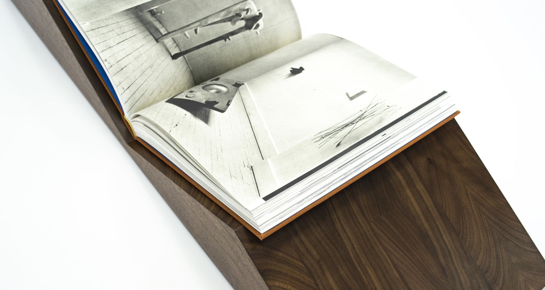 Bookscape Mountains in walnut by Trey Jones Studio