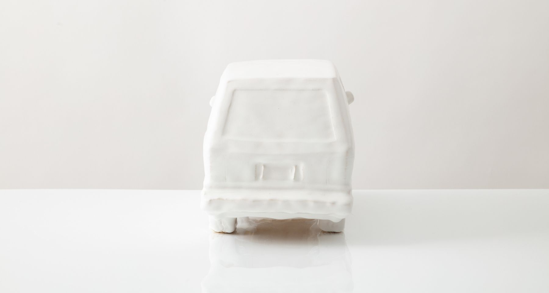 Vicodin Van Handmade Glazed Stoneware Sculpture Unique Edition by Fort Makers