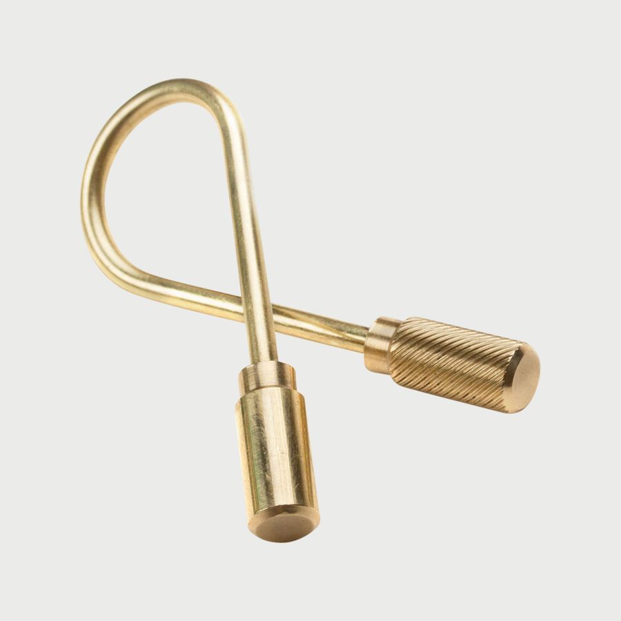 Closed Helix Keyring