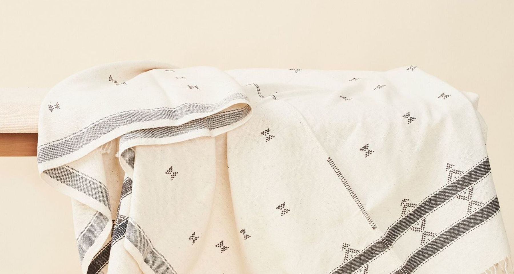 Amro Organic Cotton Throw by Studio Variously