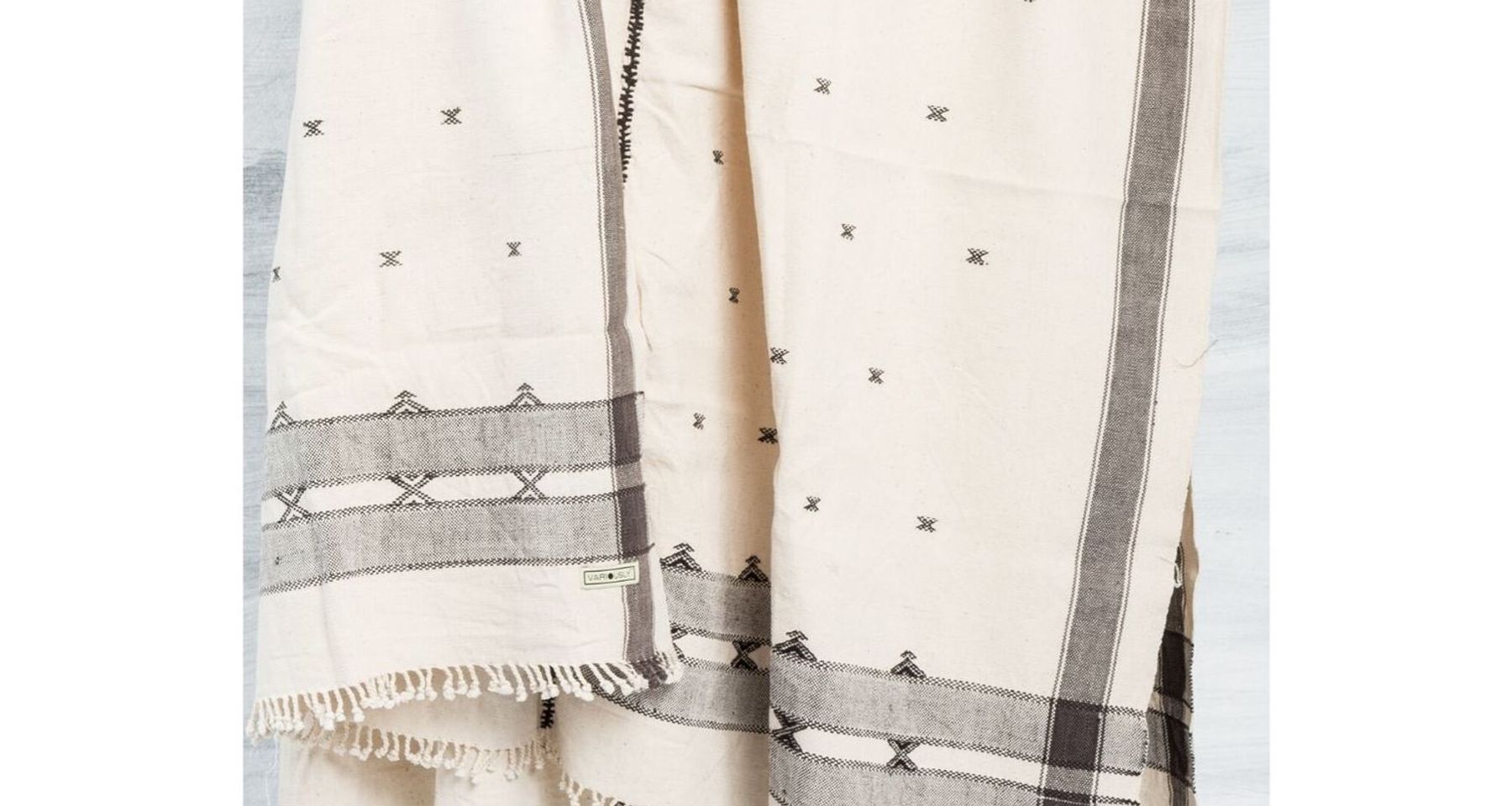 Amro Organic Cotton Throw by Studio Variously