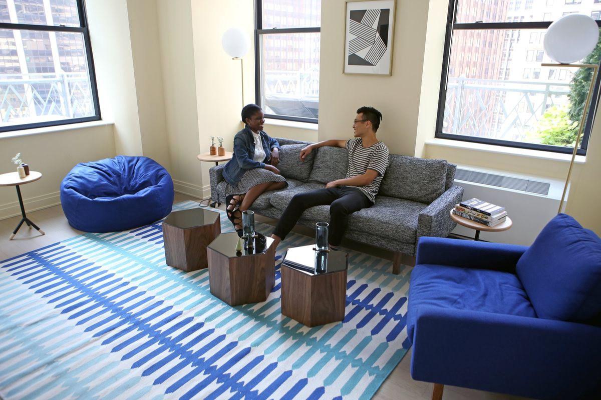 70 Pine Resident Lounge