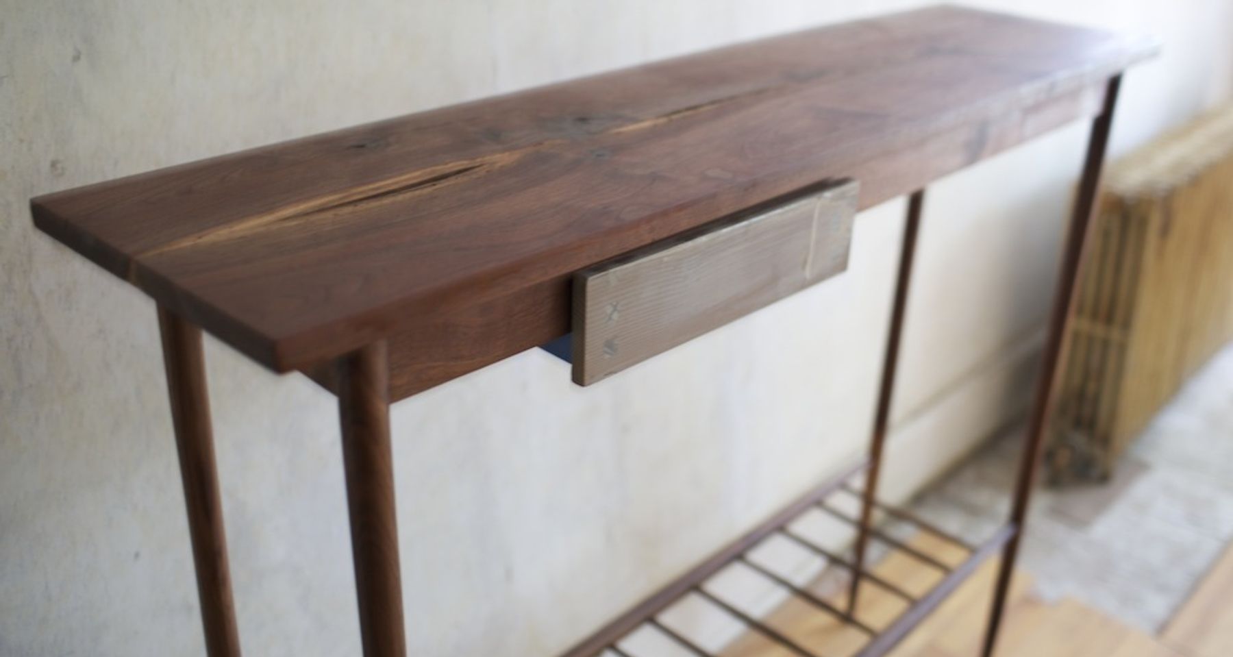 Praying Mantis Console by Samuel Moyer Furniture