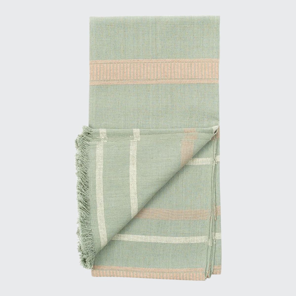 Sage Organic Cotton Throw 