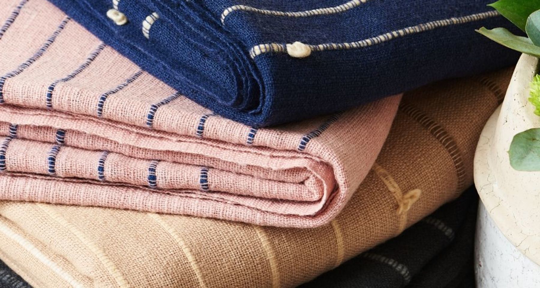 Rosewood Merino Throw by Studio Variously