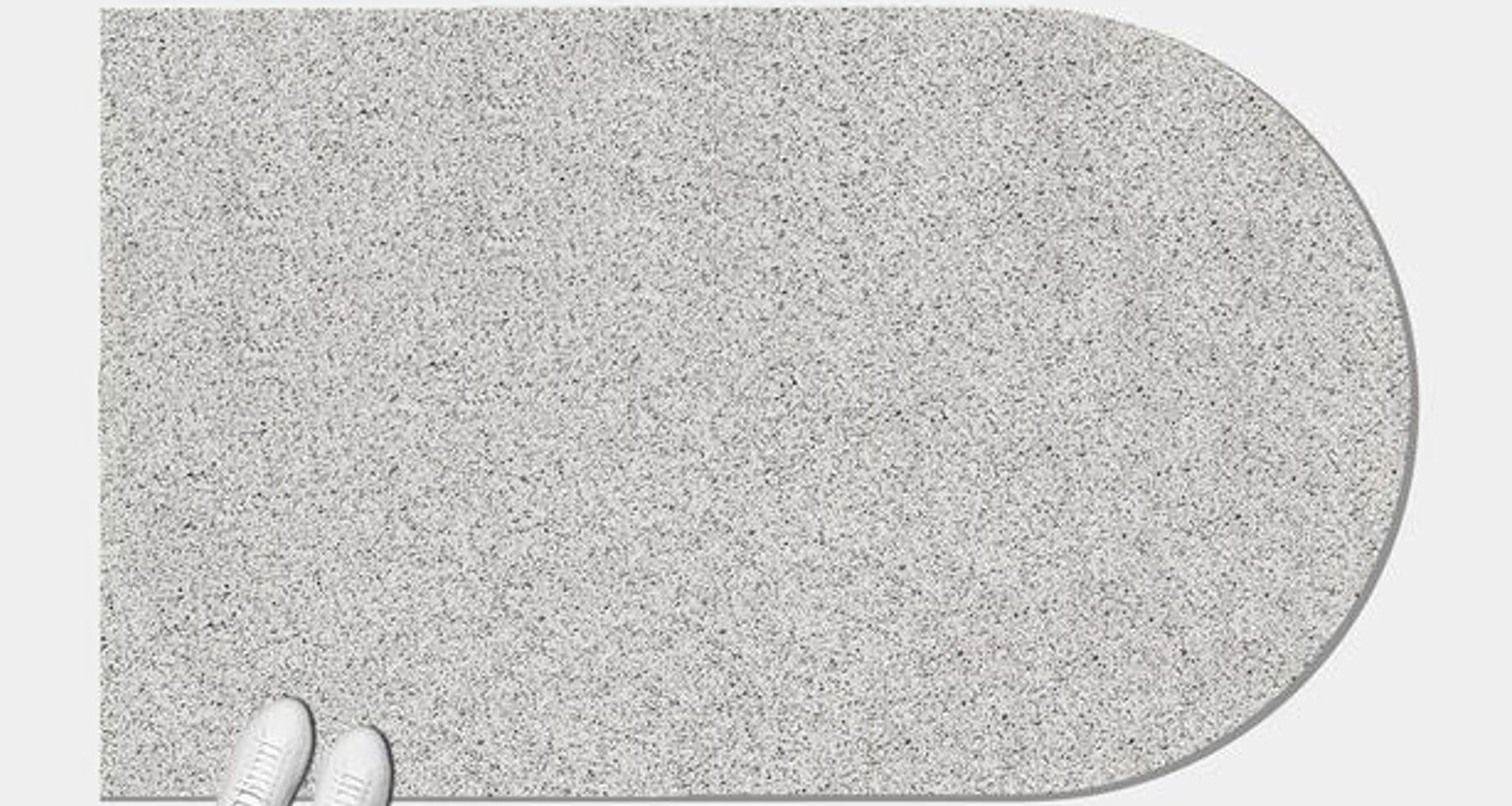 Half Capsule Floor Mat  by Slash Objects