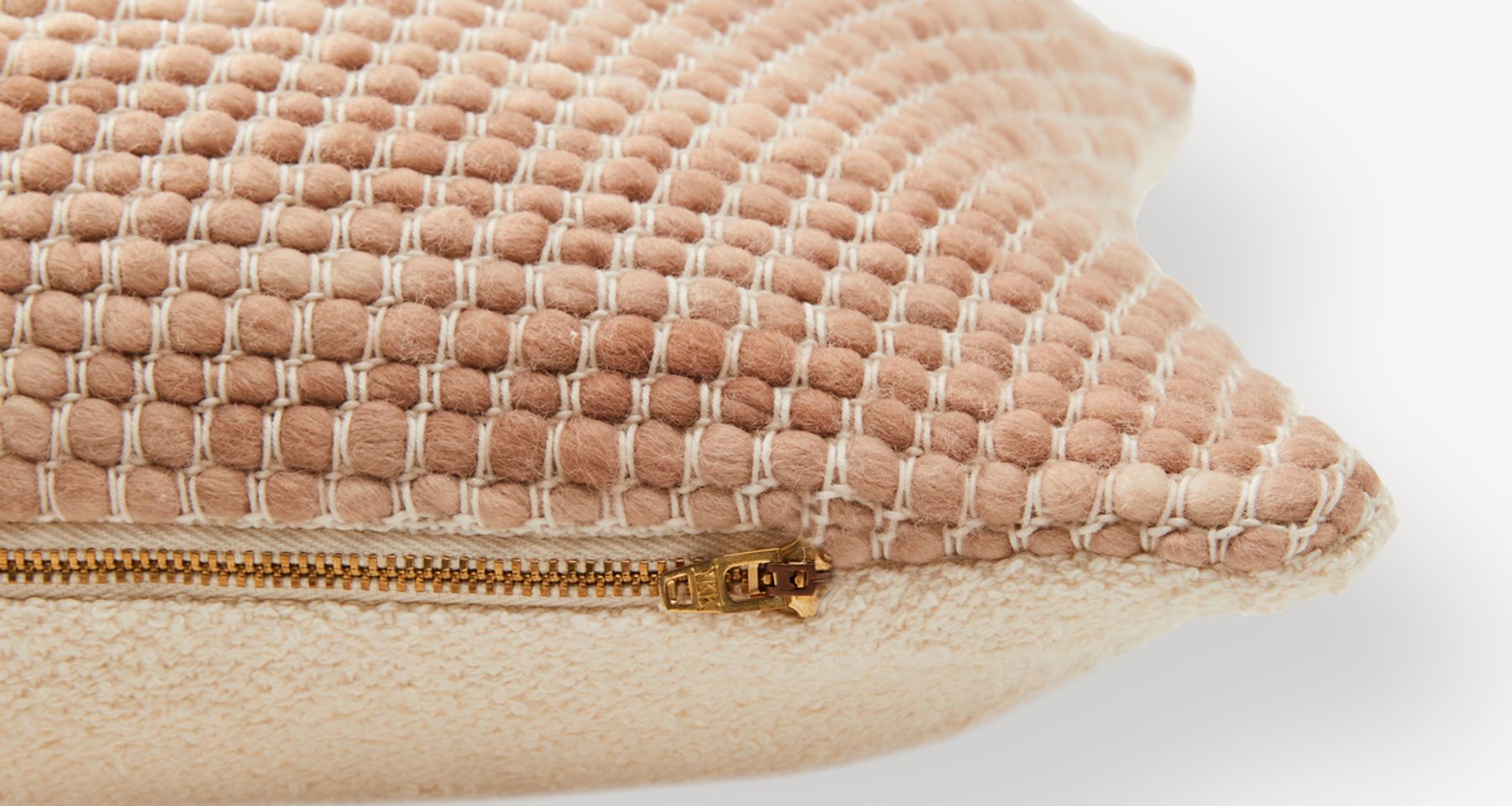 Sheila Lumbar Pillow Salmon by MINNA Goods