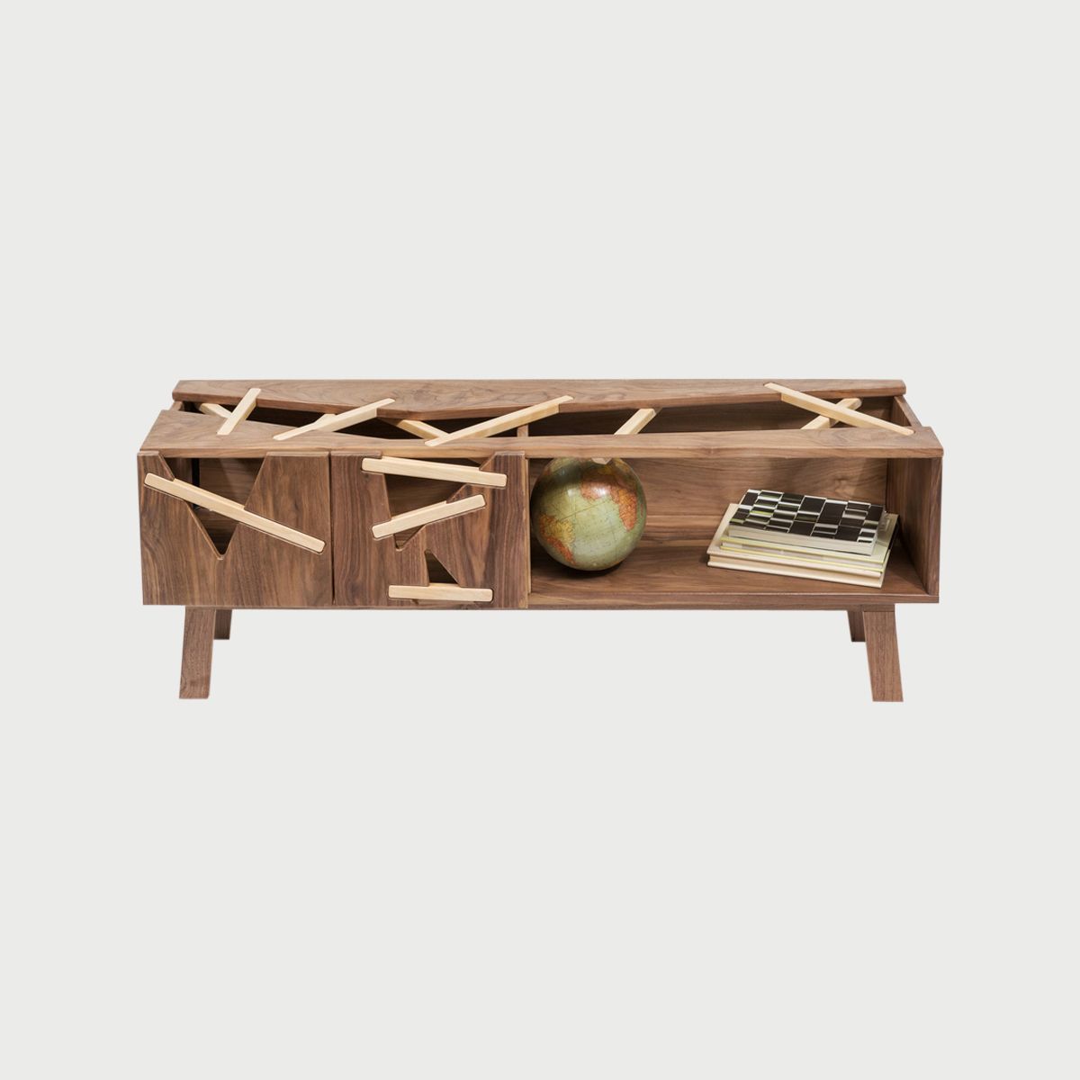Cross Hatch Console