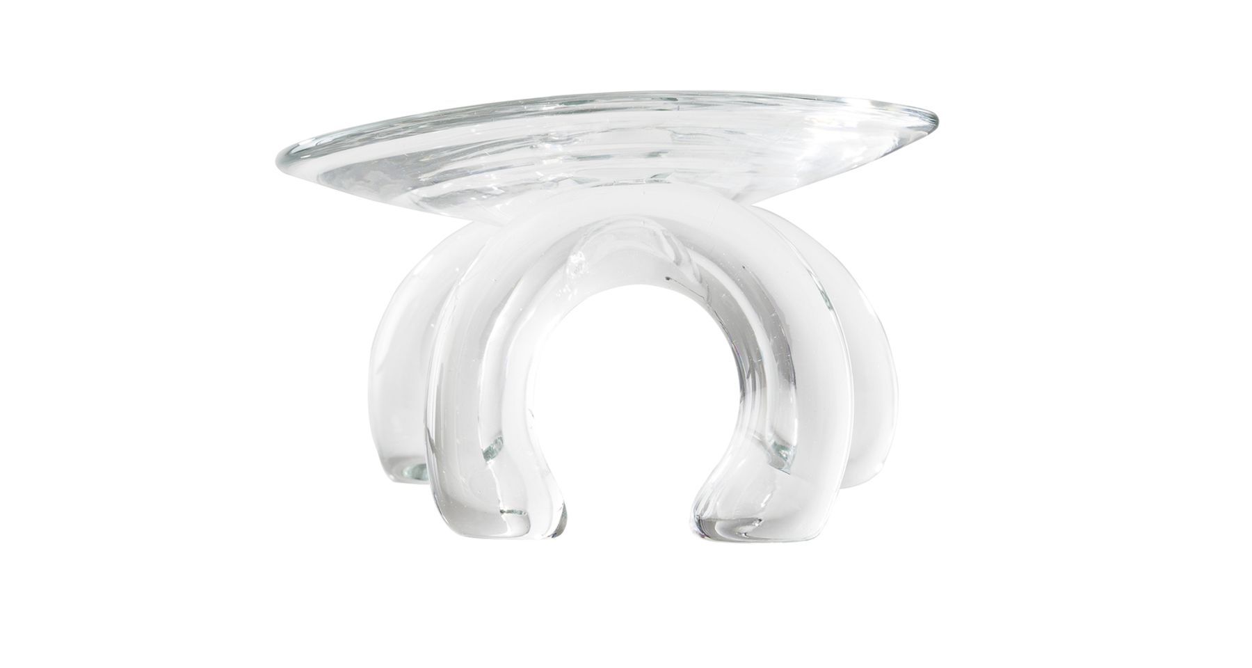 Double Arch Handmade Glass Vessel Unique Edition by Fort Makers