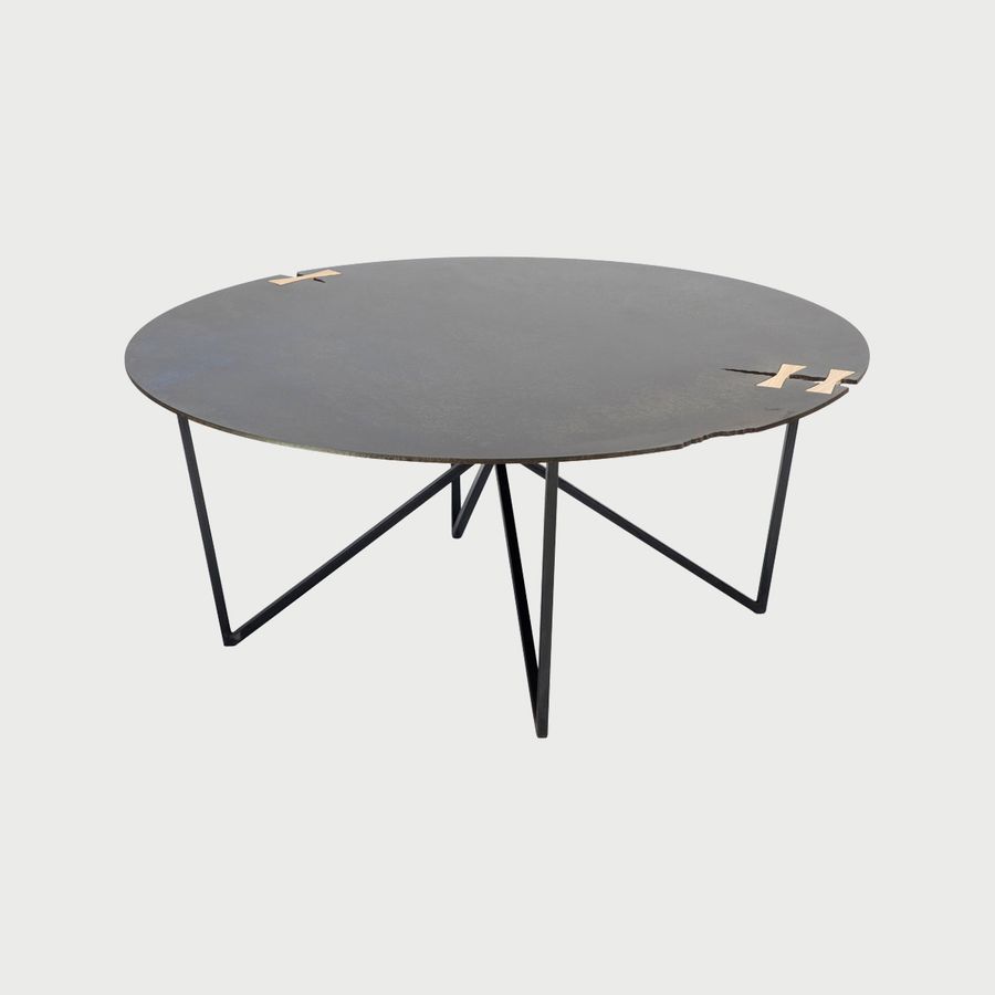 Steel Forest Circle Coffee Table