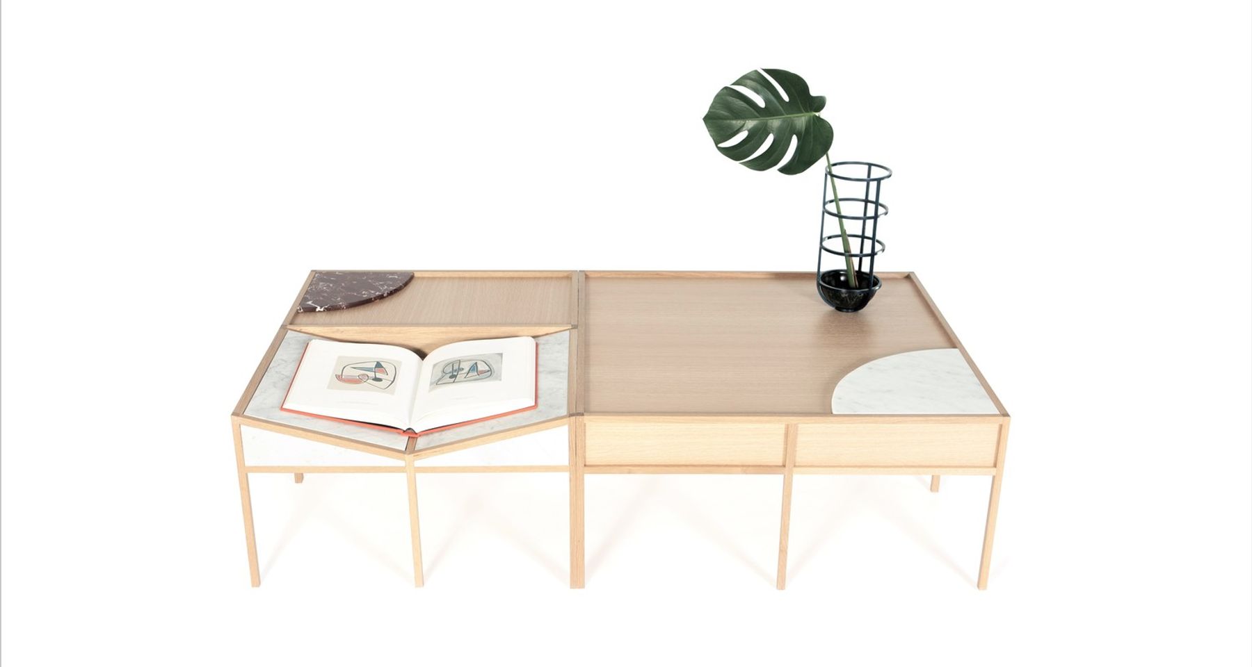 Bookscape Coffee Table by Trey Jones Studio