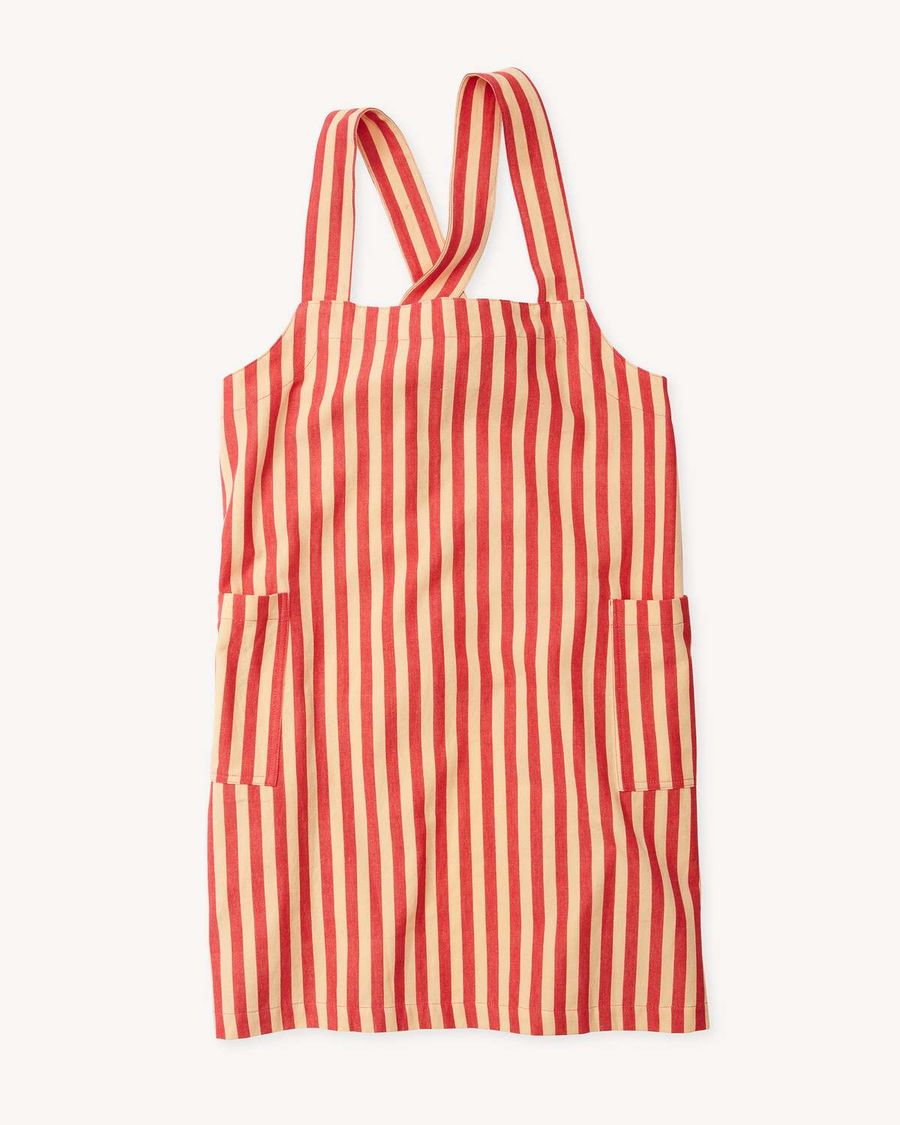 Utility Apron Hibiscus