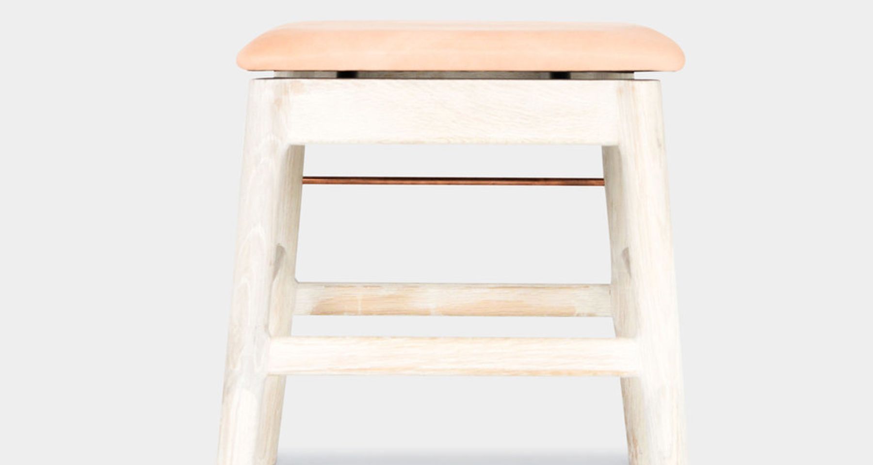 Wood Low Stool by EARL