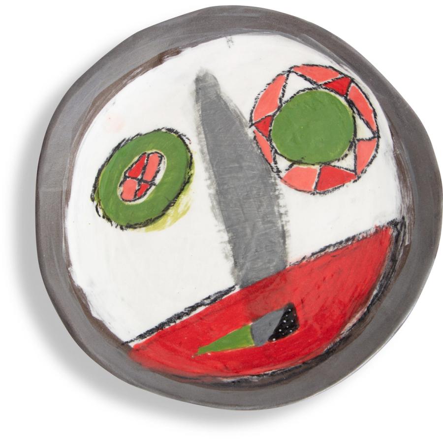 Bon Voyage Hand-Crafted Ceramic Plate Unique Edition