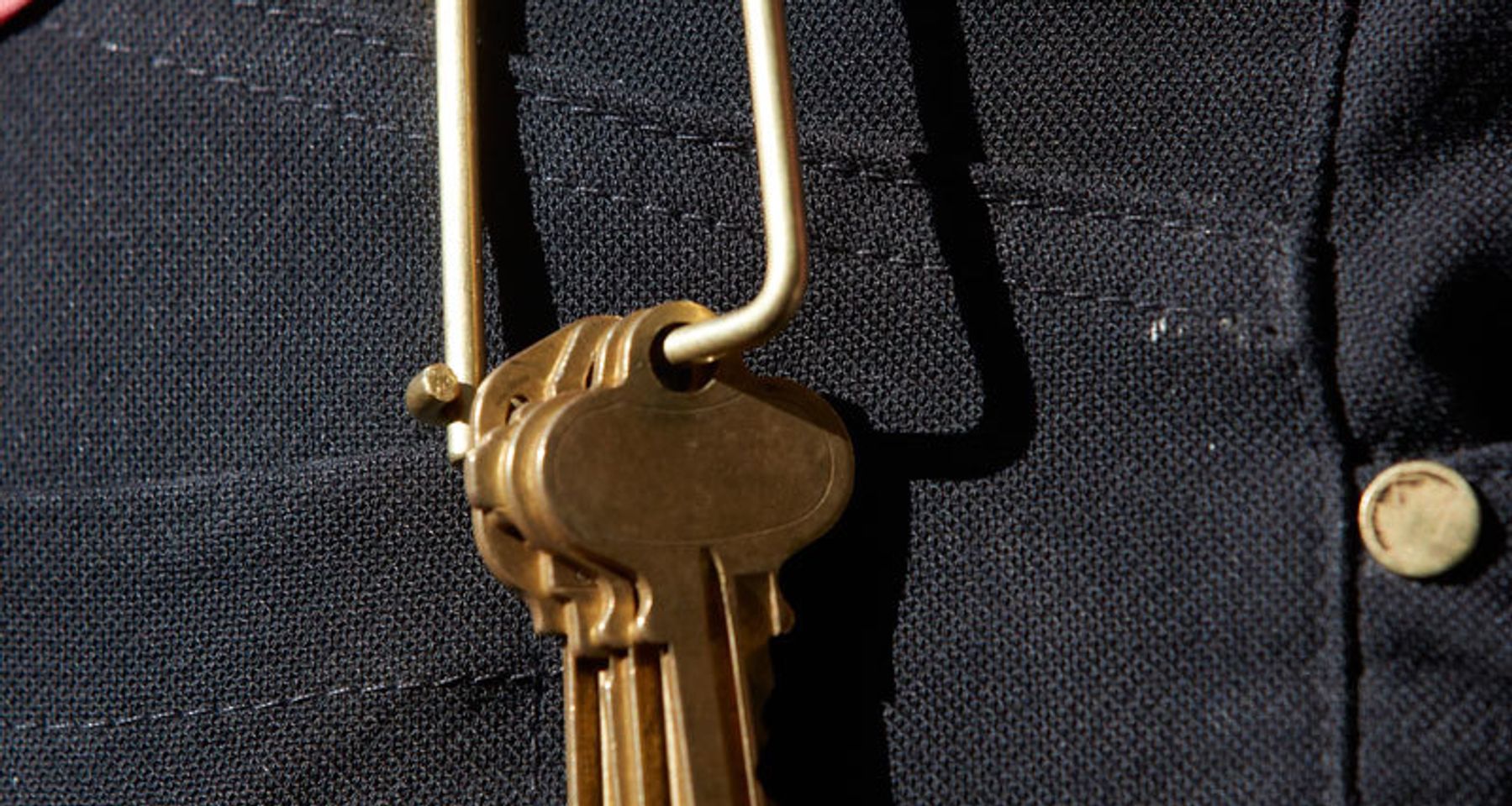 Wilson Keyring - Brass by Craighill
