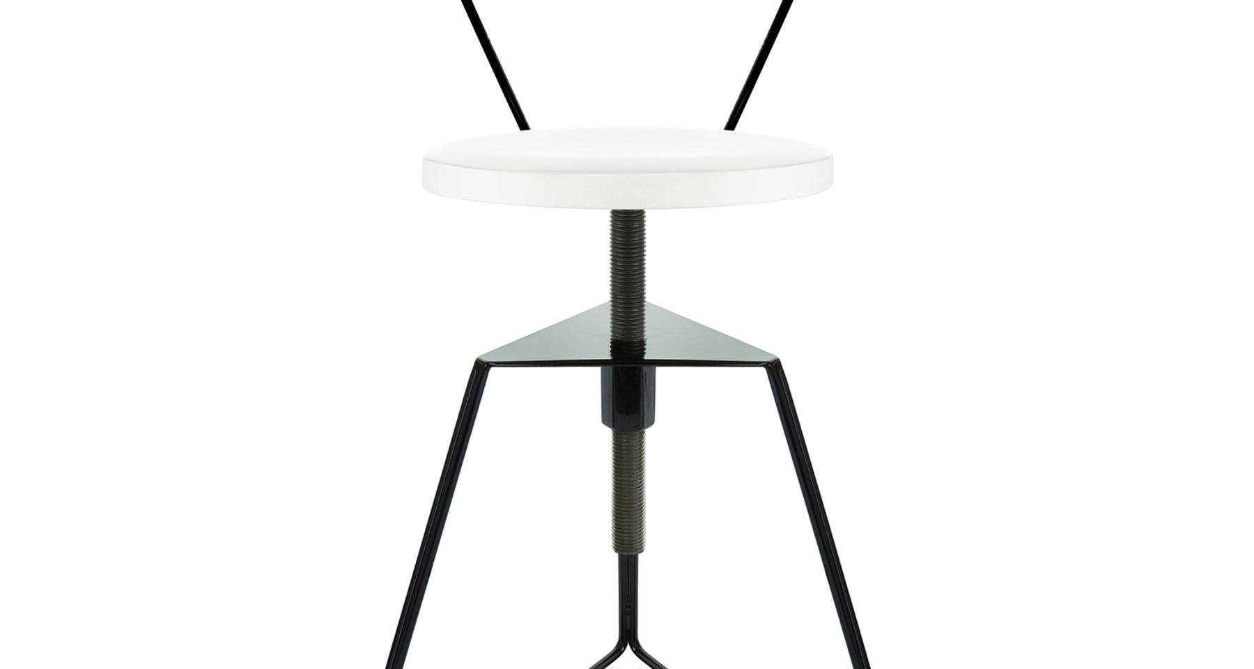 The Camp Stool with Backrest by Greta de Parry