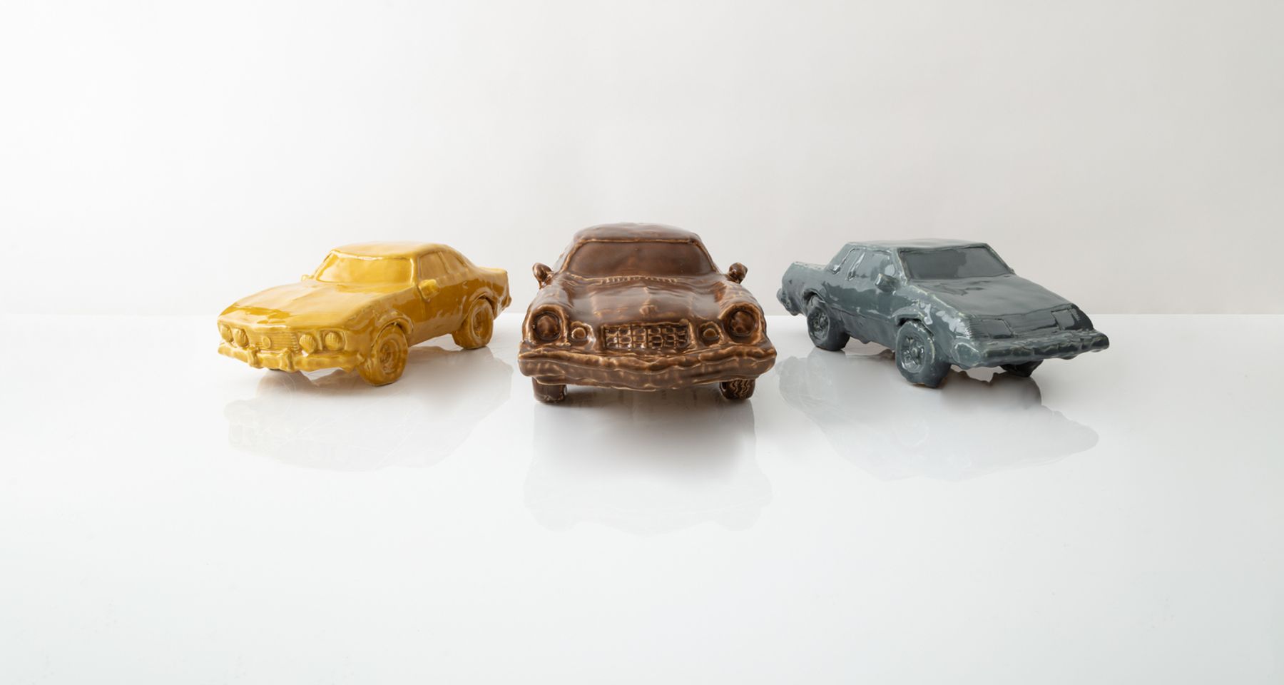 Slate Celica Handmade Glazed Stoneware Sculpture Unique Edition  by Fort Makers