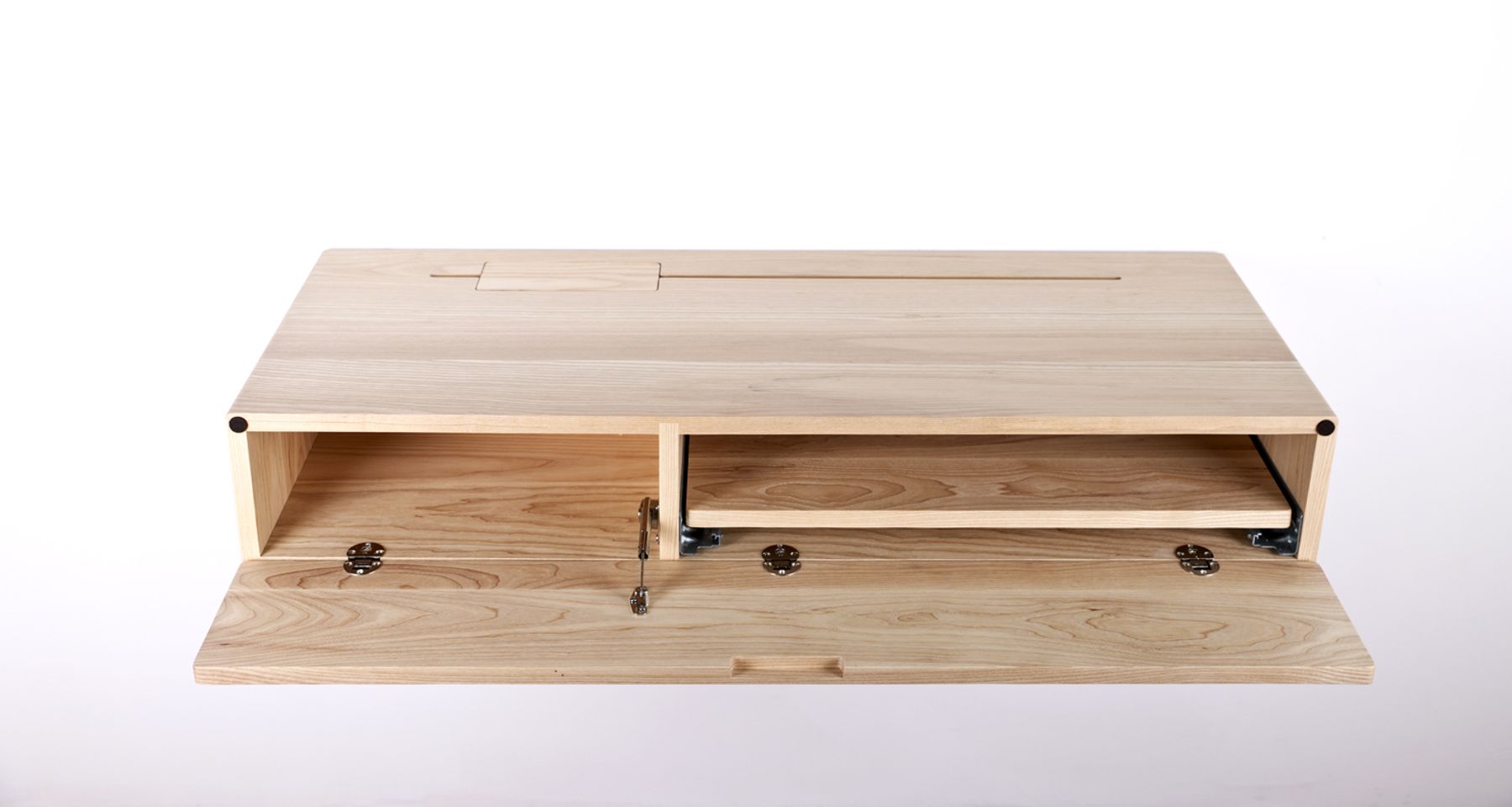 Ledge Wall Mounted Desk by Fin