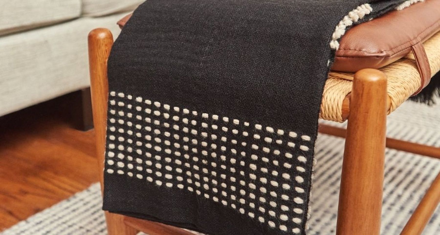 Walnut Yak Throw by Studio Variously