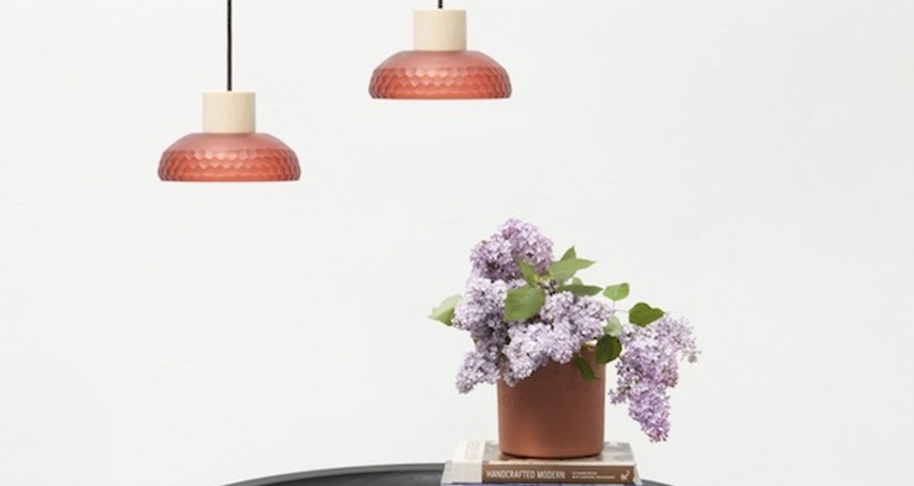 Circlet Battuto Pendant by Grain