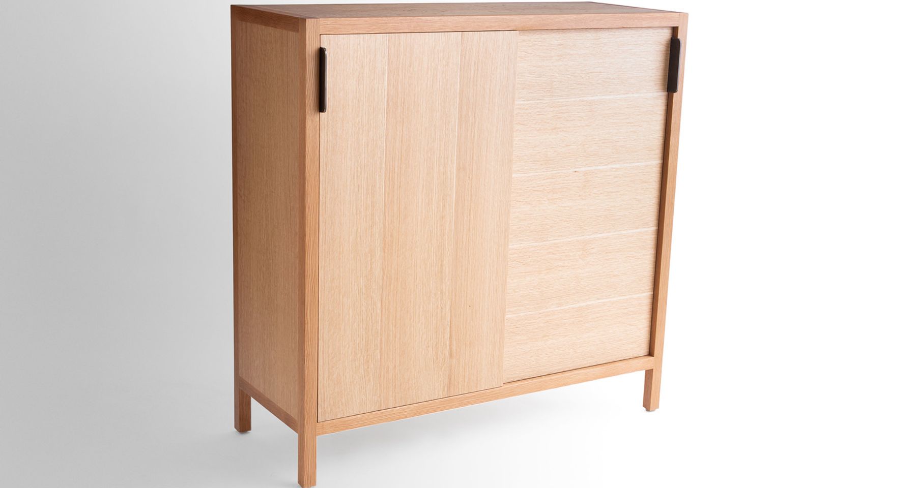 Laska Cabinet, Sliding Doors by Rather Well Design