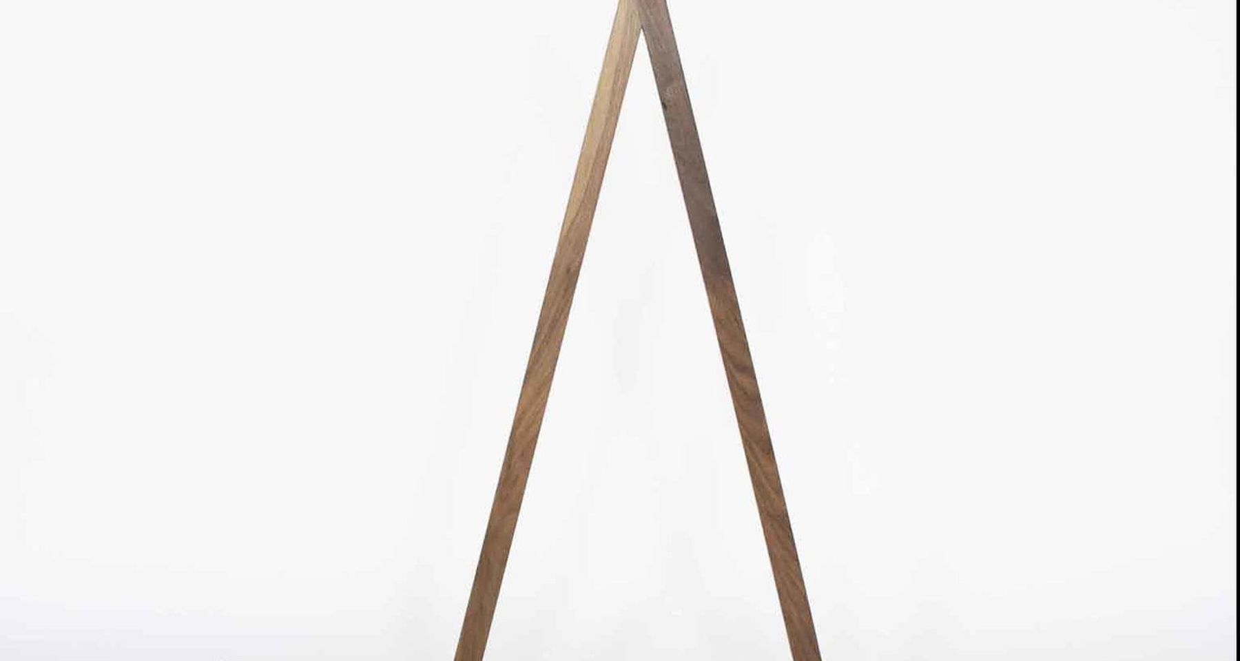 Tall Skinny Walnut Triangle by Fort Makers