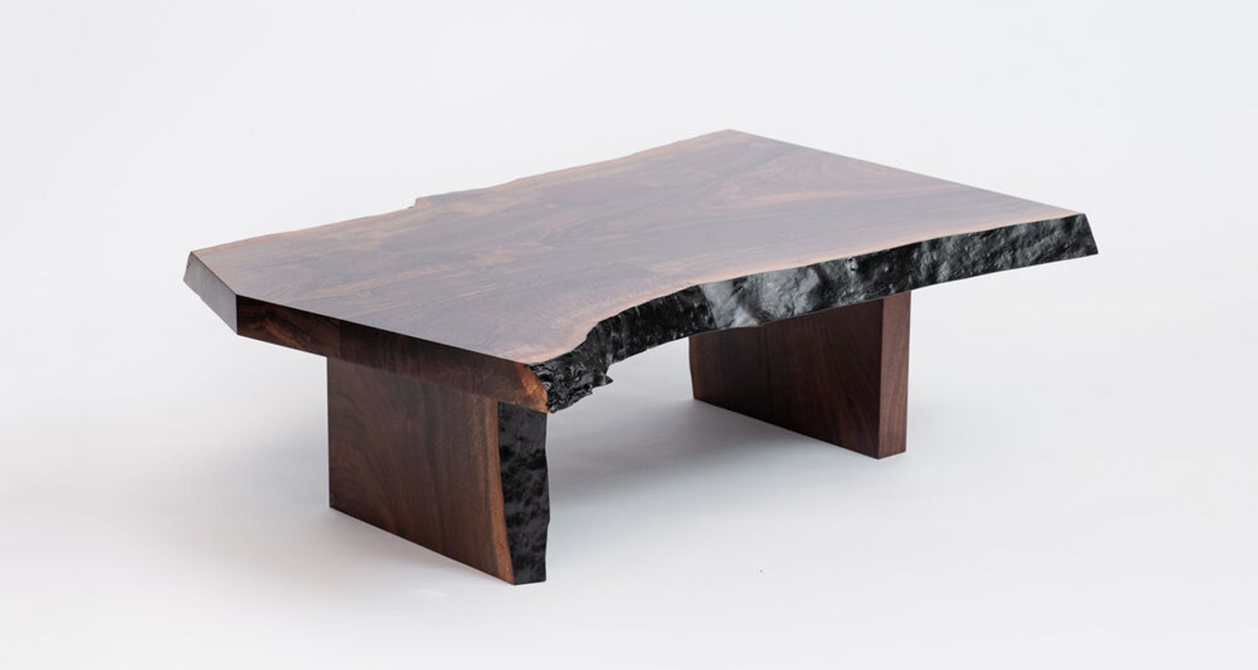 Custom Slab Coffee Table by De JONG & Co.