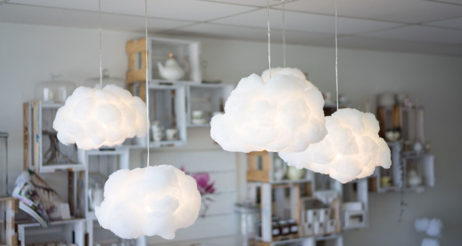 Lampshade Cloud Pendant by Richard Clarkson Studio