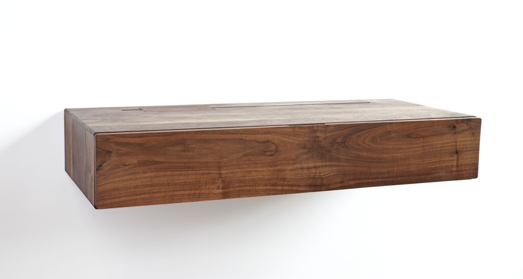 Ledge Wall Mounted Desk by Fin