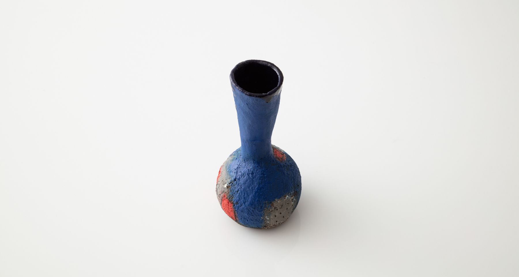 The World Through The Blue, 蒼の世界 9 Handmade Ceramic Vase Unique Edition by Fort Makers