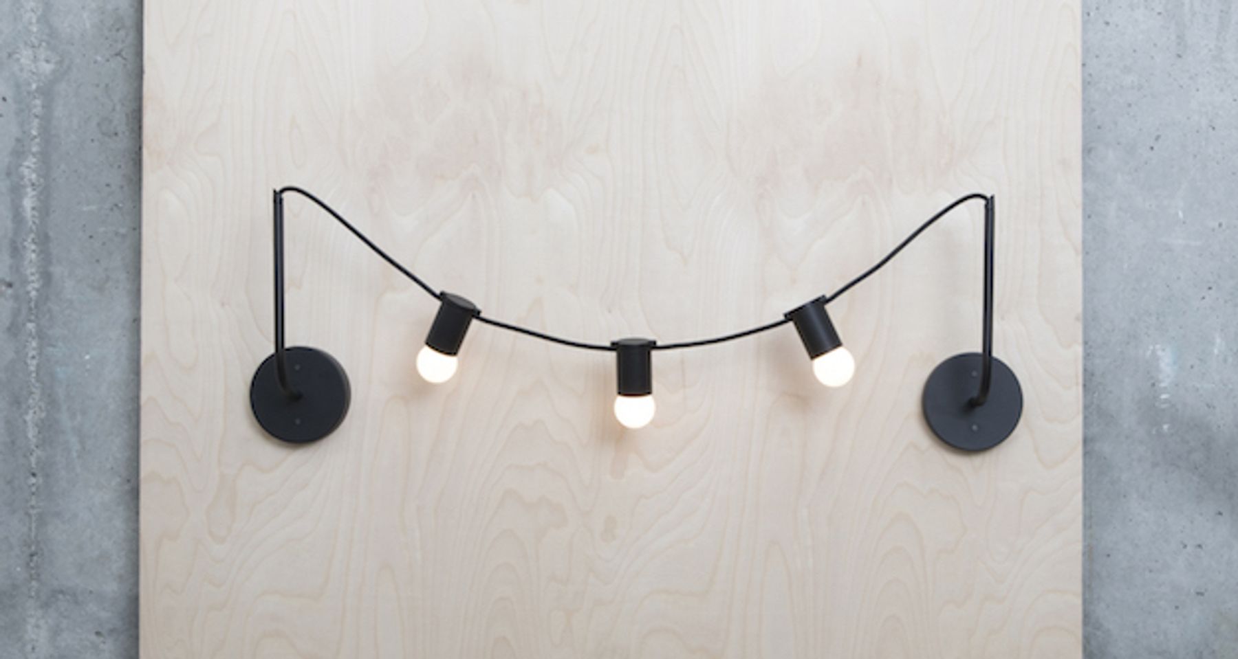 Strung Sconce 2.0 by Grain
