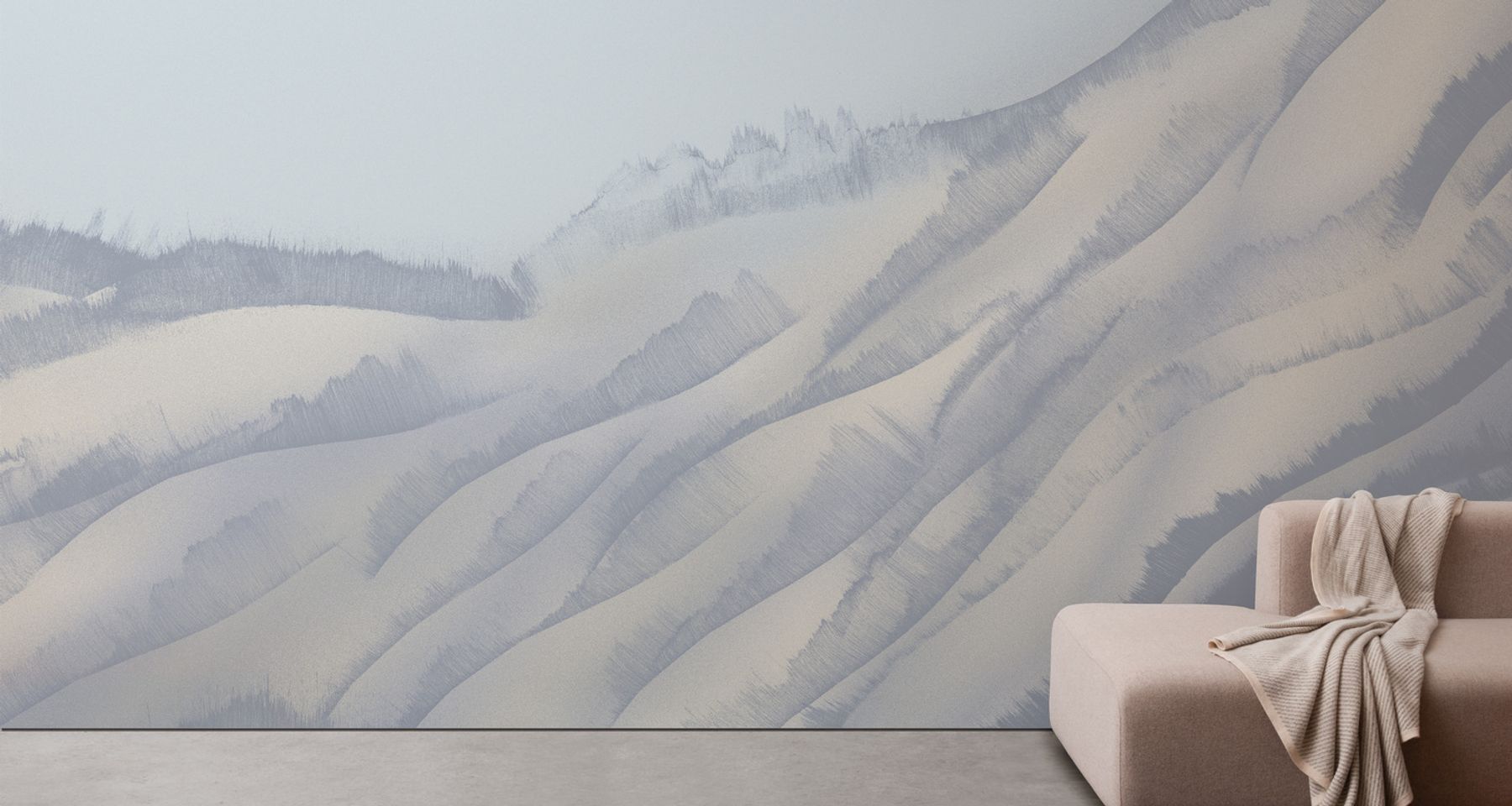 RAVINE (Singing Sand) by Calico Wallpaper