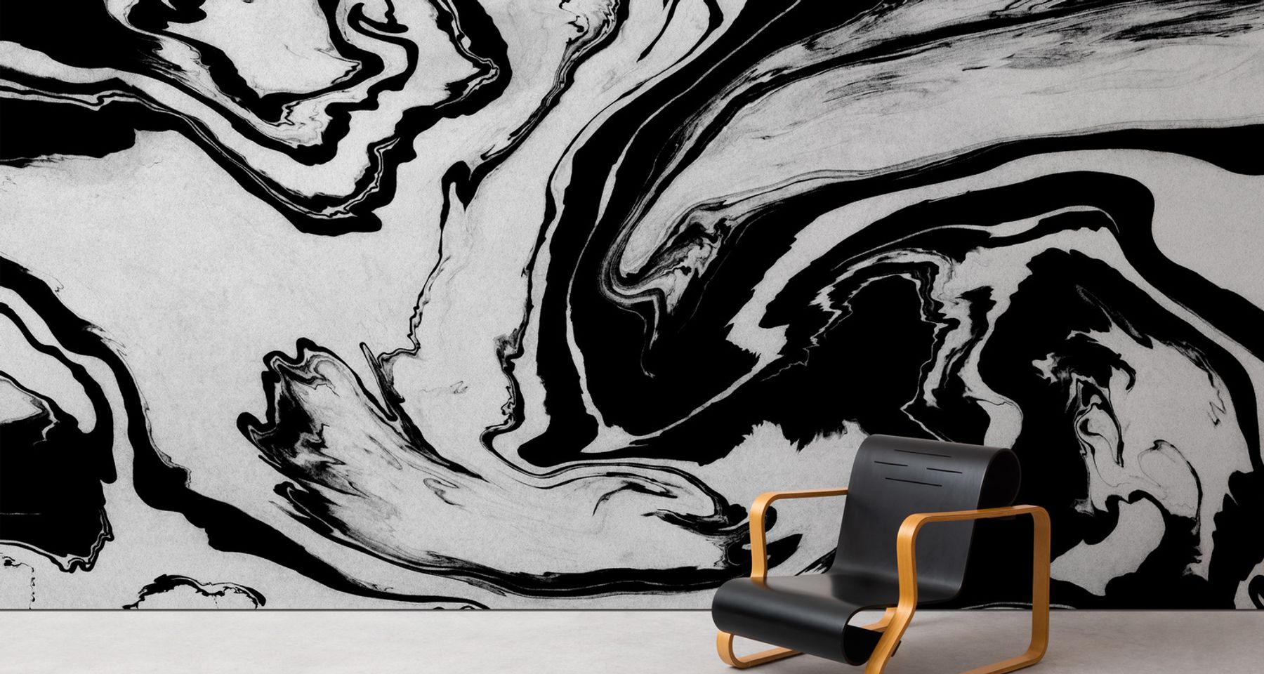 CURRENT (Sumi Collection) by Calico Wallpaper