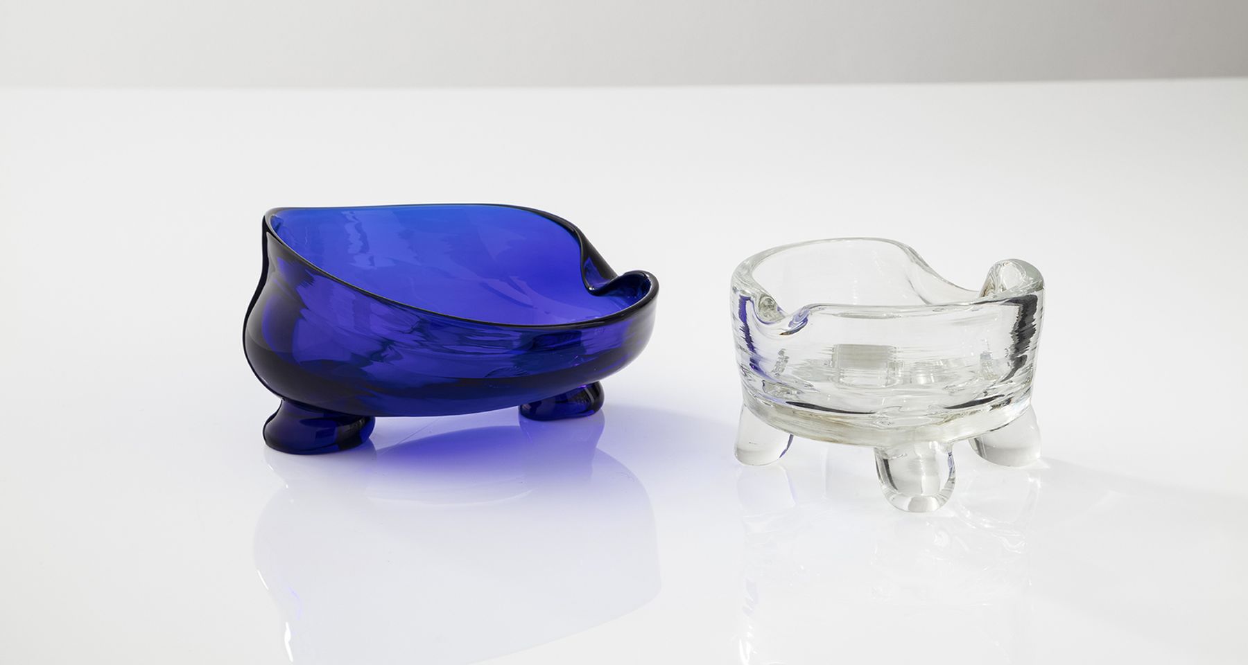 Rolling Wave Handmade Glass Vessel Unique Edition by Fort Makers