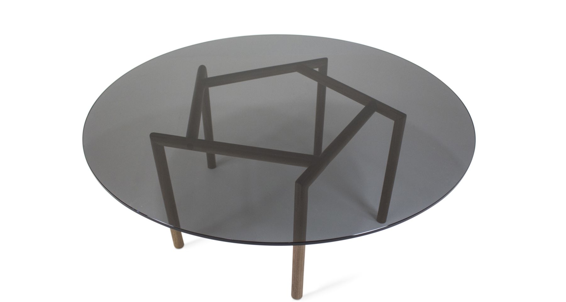 Gallagher Coffee Table / Smoked Top by Tronk