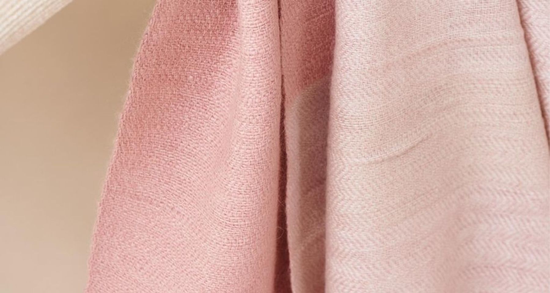 Rosa Merino Throw / Bedspread / Blanket  by Studio Variously