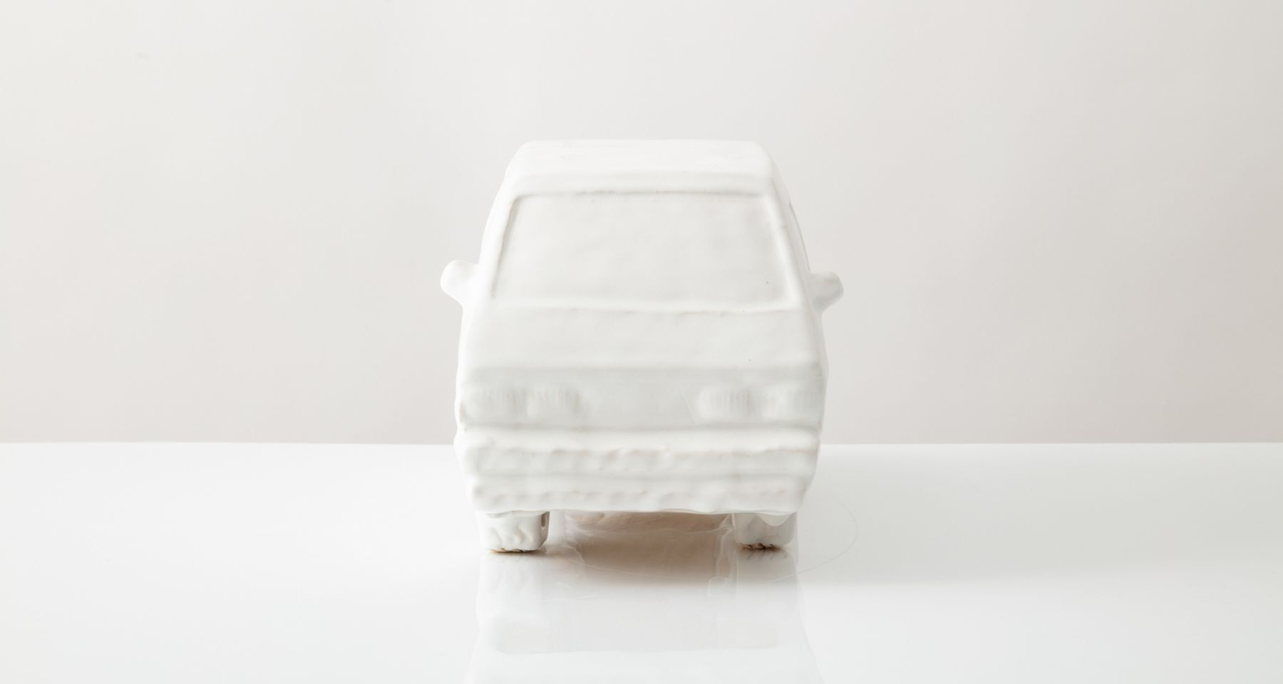 Vicodin Van Handmade Glazed Stoneware Sculpture Unique Edition by Fort Makers