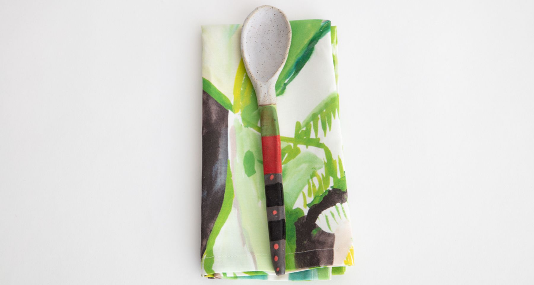Handmade Ceramic Smiley Spoon 9 Unique Edition by Fort Makers